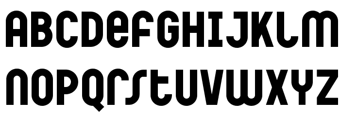 Garaje53Unicase-Black Font LOWERCASE