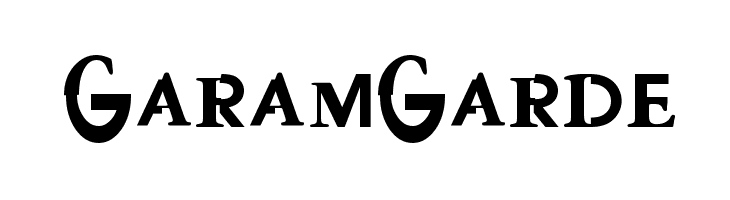 GaramGarde  font caratteri gratis