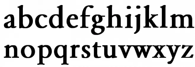 Garamond Bold
