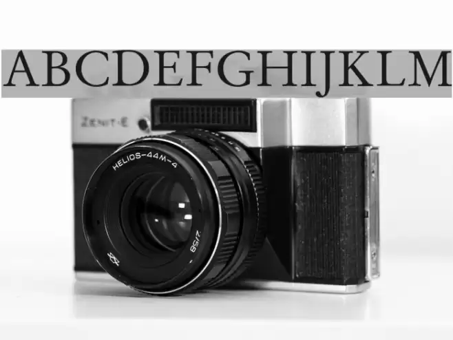 GaramondLatin-Roman Font examples