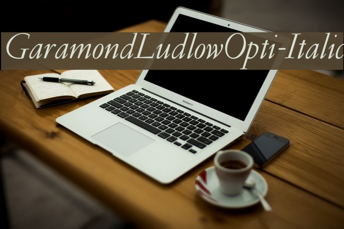 GaramondLudlowOpti-Italic Font examples