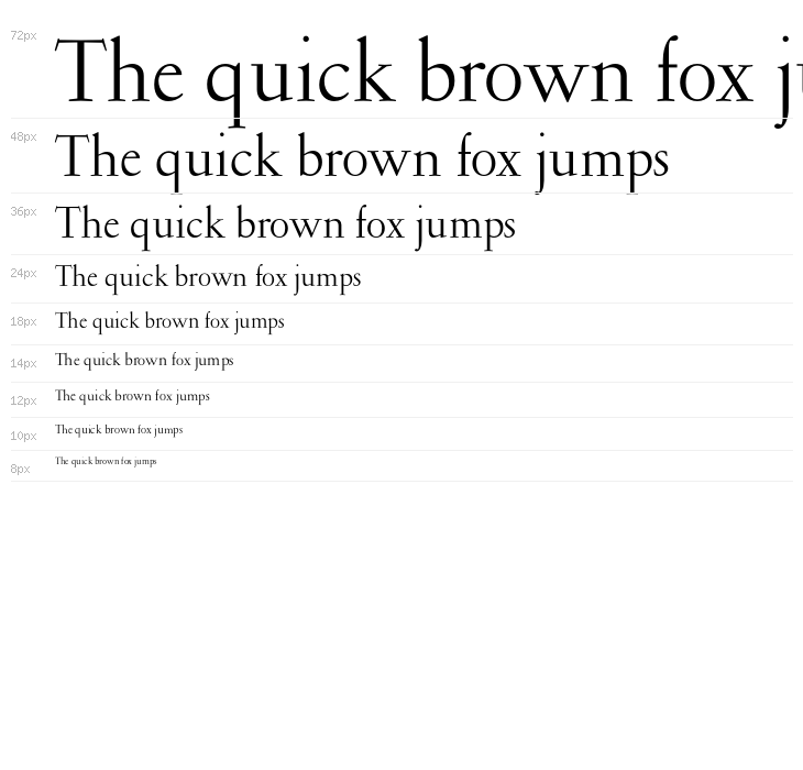 GaramondLudlowOpti-Roman Waterfall