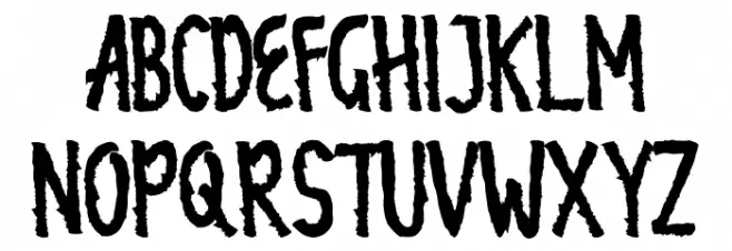 Garan Fox Demo Schriftart Groß