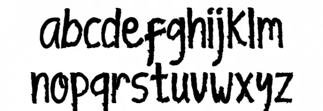 Garan Fox Demo Schriftart Kleinbuchstaben