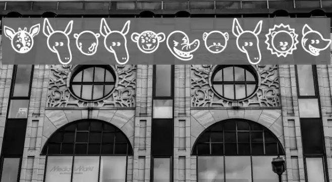 Garanimals Font examples