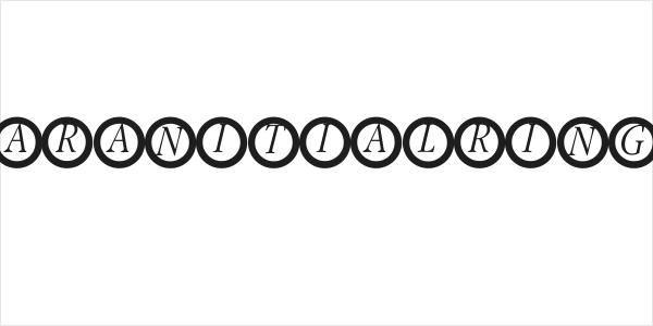 GaranitialRings Logo