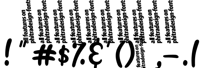 Garatlo Demo Font OTHER CHARS