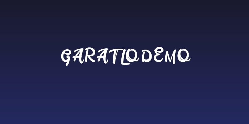 Garatlo Demo Social Header