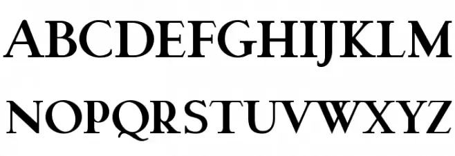 Garava Bold フォント 大文字