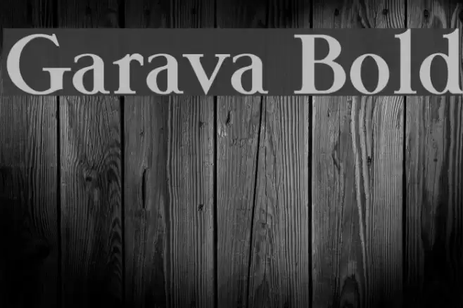 Garava Bold examples