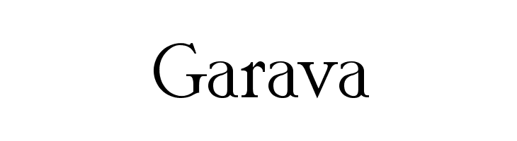 Garava Font