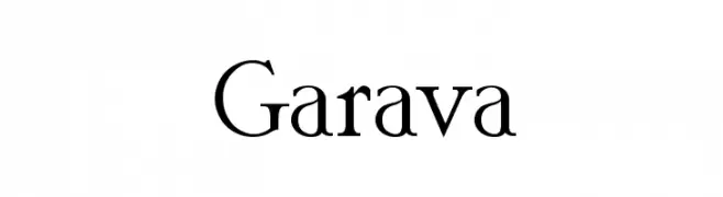 Garava  les polices de caractères gratuit tlcharger
