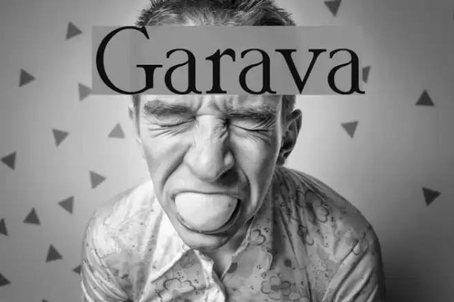 Garava Font examples