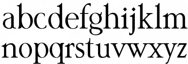 Garava Font LOWERCASE
