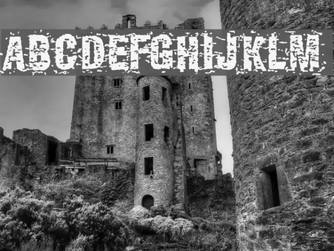 Garbage2 Шрифта examples