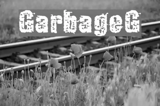 GarbageG フォント examples