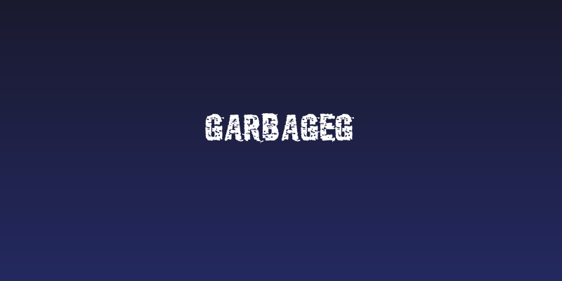 GarbageG Social Header