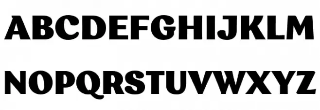 Garbata Trial Black Шрифта ВЕРХНИЙ