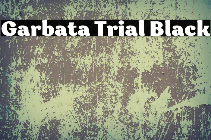 Garbata Trial Black Example 1