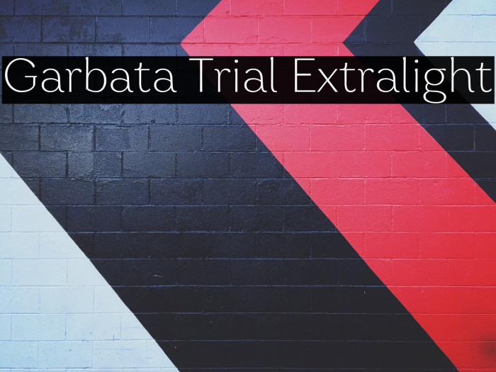 Garbata Trial Extralight Example 2