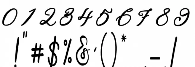 Garbera Font OTHER CHARS