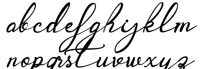 Garbera Font LOWERCASE
