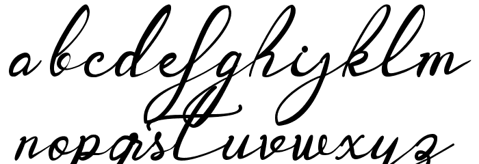 Garbera Font LOWERCASE