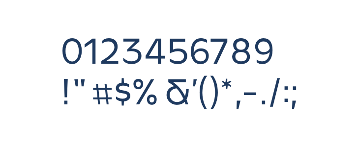 Garcia-Regular Other Characters