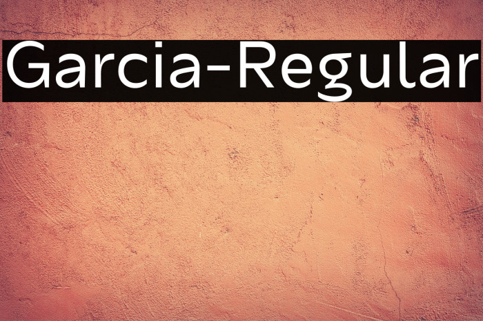 Garcia-Regular Example 1