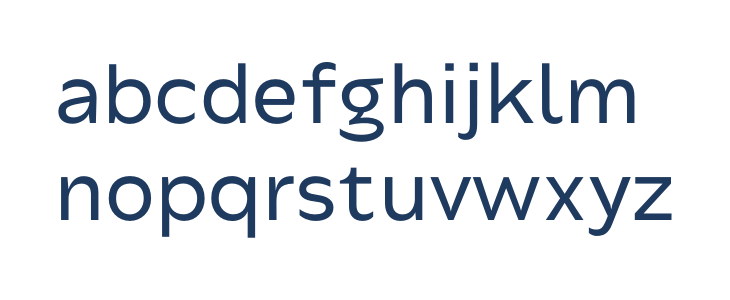 Garcia-Regular Lowercase