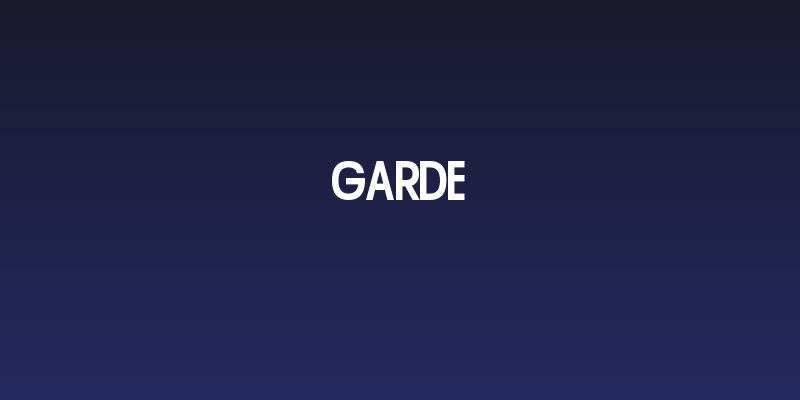 Garde Social Header
