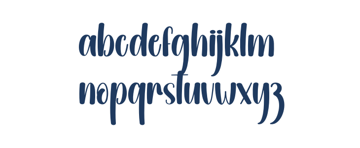 Garden Christmas Lowercase