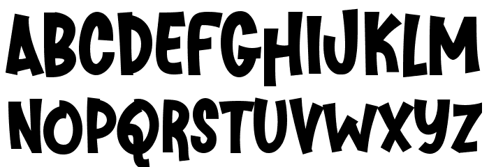 Garden Flower Font UPPERCASE
