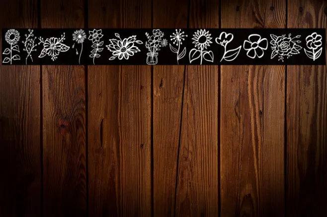 Garden Flowers Example 3