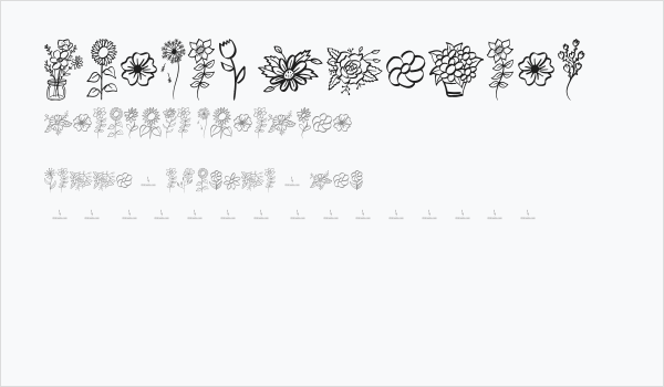 Garden Flowers Business Card