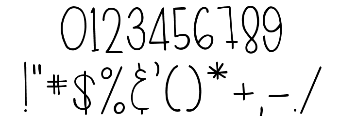 Garden Gnome Regular Font OTHER CHARS