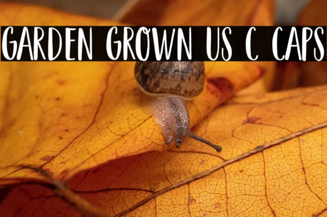 Garden Grown US C Caps Example 2