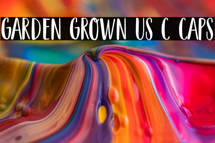 Garden Grown US C Caps Example 3