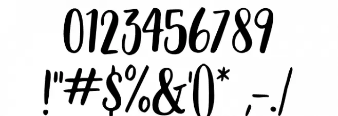 Garden Grown US D Font OTHER CHARS