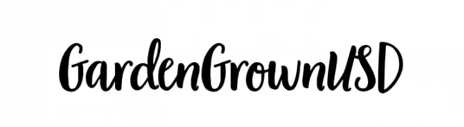 Garden Grown US D  Frei Schriftart Herunterladen