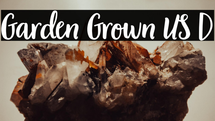 Garden Grown US D Example 1