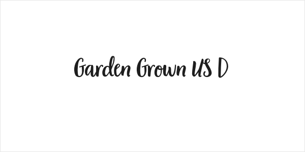 Garden Grown US D Logo