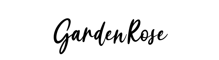 Garden Rose  font caratteri gratis