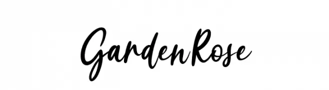 Garden Rose  baixar fontes gratis
