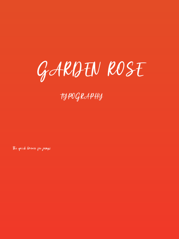Garden Rose Poster
