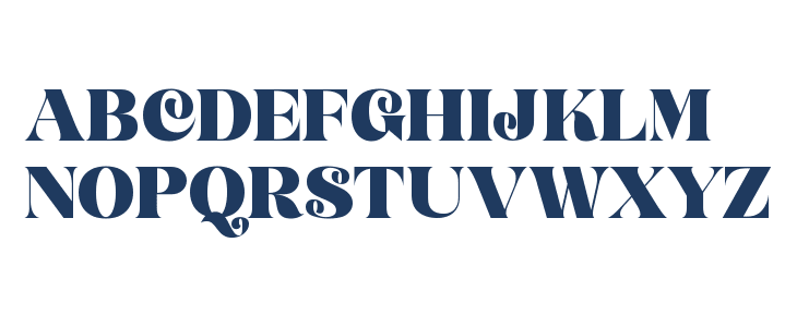 Garden Rosila Uppercase