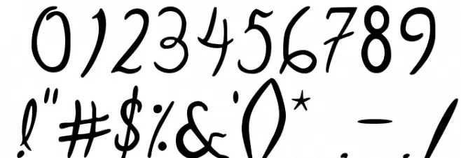 Garden Weasel Font OTHER CHARS