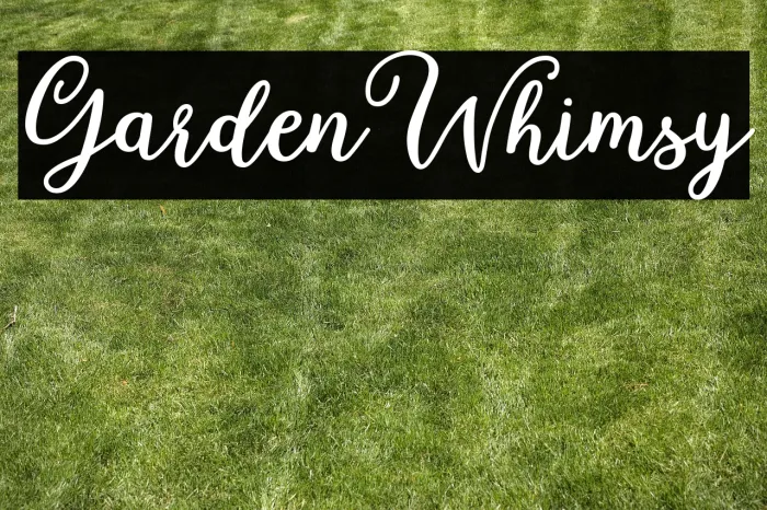 Garden Whimsy Example 3