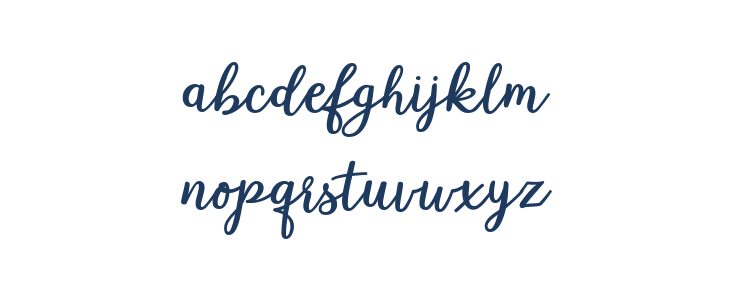 Garden Whimsy Lowercase