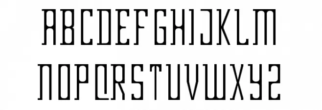 Garden Schriftart Groß